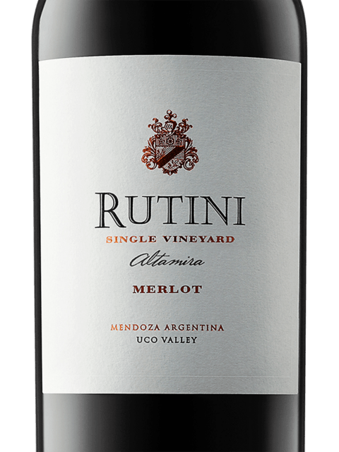 Rutini Altamira Single Vineyard Merlot 2014