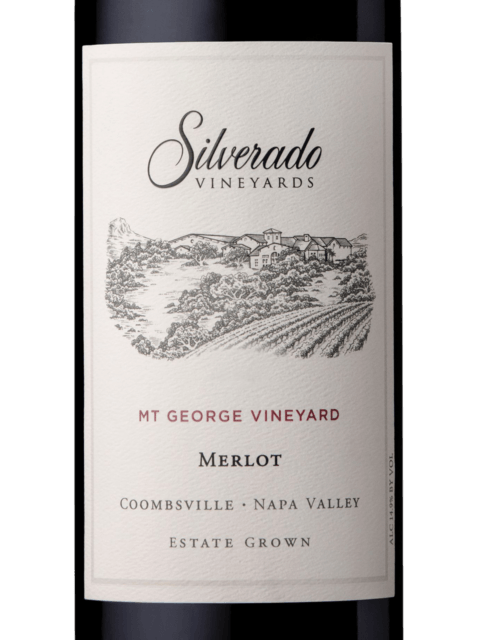 Silverado Vineyards Mt George Vineyard Merlot 2017