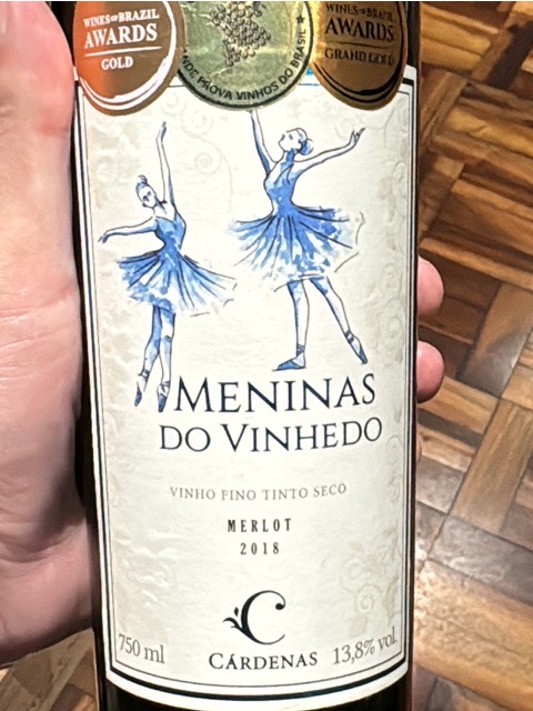 Cárdenas Meninas do Vinhedo Merlot