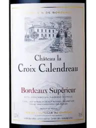 Château La Croix Calendreau Bordeaux Supérieur 2020