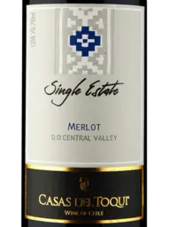 Viña Casas del Toqui Single Estate Merlot 2022