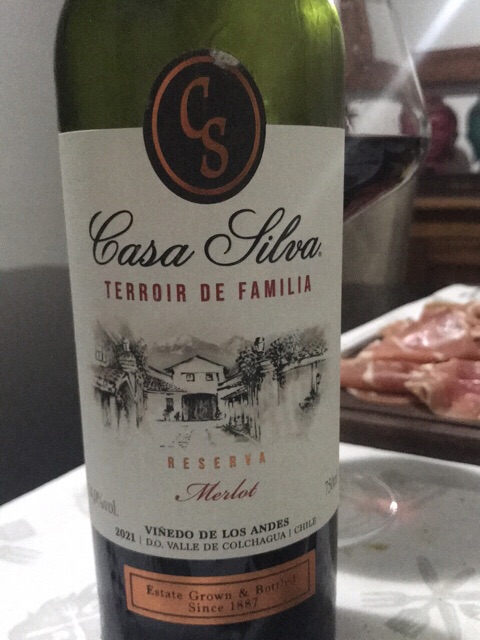 Casa Silva Terroir de Familia Reserva Merlot 2022