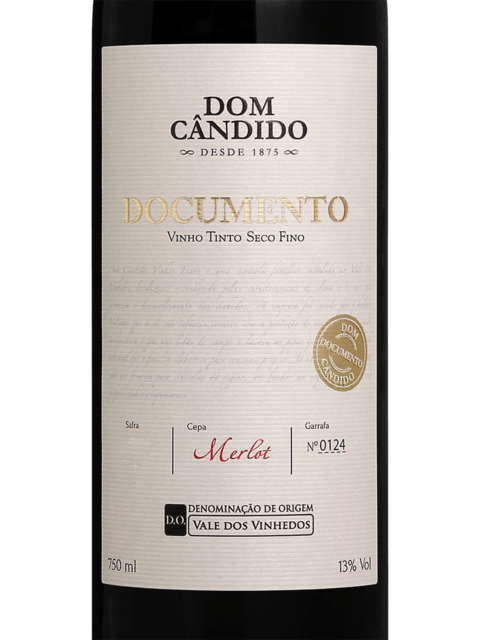 Dom Cândido Documento Merlot 2020