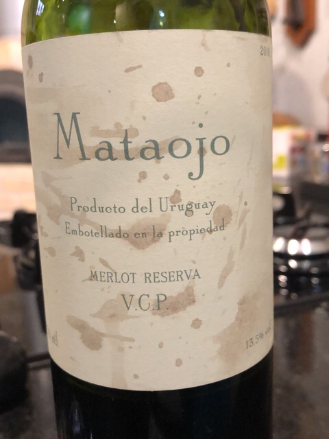 Mataojo Merlot Reserva 2017