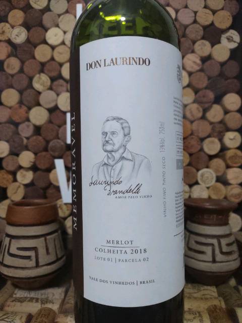 Don Laurindo Memorável Merlot 2018