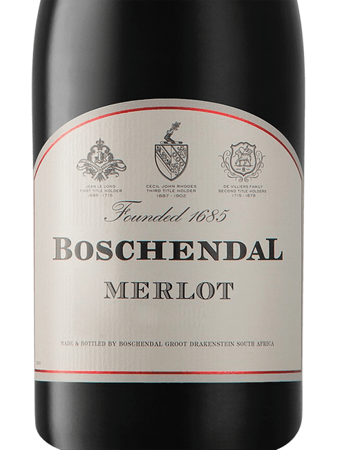 Boschendal Merlot (1685 Series)