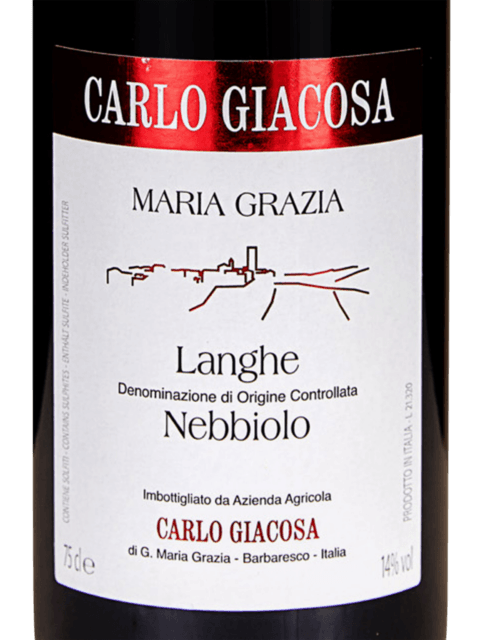 Carlo Giacosa Maria Grazia Langhe Nebbiolo