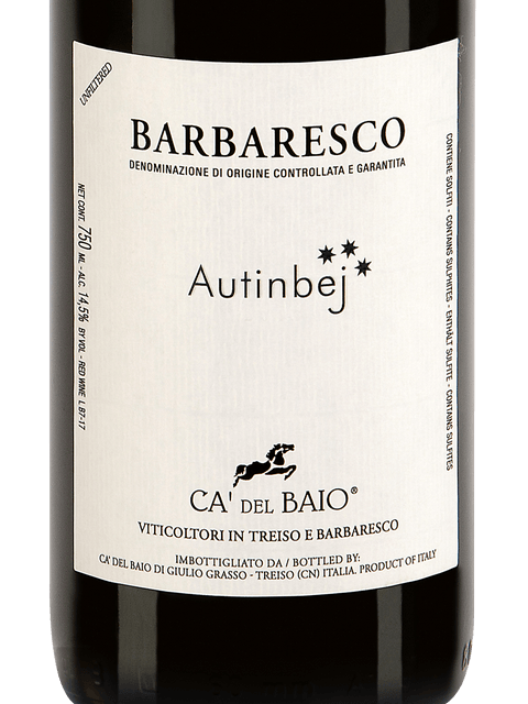 Ca’ del Baio Autinbej Barbaresco