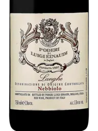 Luigi Einaudi Nebbiolo Langhe 2020