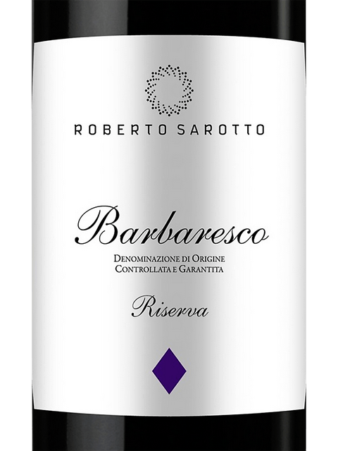 Roberto Sarotto Barbaresco Riserva 2018