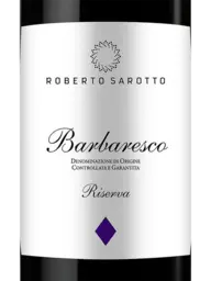 Roberto Sarotto Barbaresco Riserva 2018