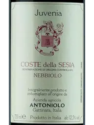 Antoniolo Juvenia Coste della Sesia Nebbiolo 2018