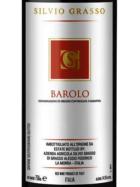 Silvio Grasso Barolo 2019