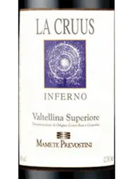Mamete Prevostini La Cruus Inferno Valtellina Superiore 2018