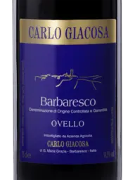 Carlo Giacosa Ovello Barbaresco 2019