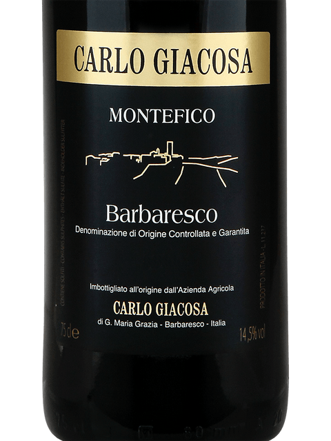 Carlo Giacosa Montefico Barbaresco