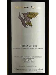 Abbona Barbaresco 2018