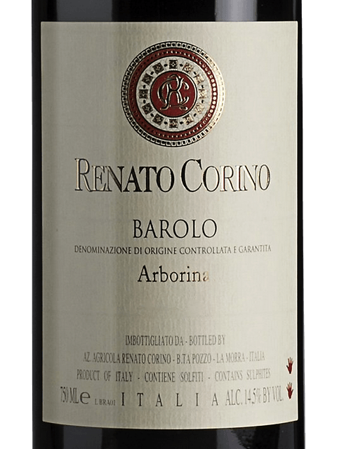 Renato Corino Arborina Barolo 2016