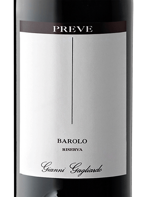 Gianni Gagliardo Barolo Preve Riserva 2006