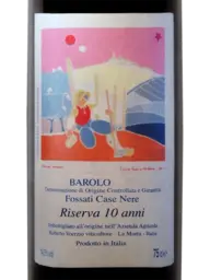 Fossati Case Nere Barolo  Riserva 10 Anni