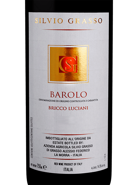 Silvio Grasso Bricco Luciani Barolo 2019