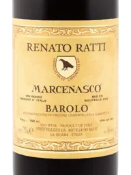 Renato Ratti Barolo Marcenasco 2018