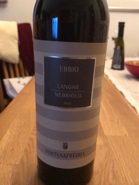 Fontanafredda Ebbio Langhe Nebbiolo 2018