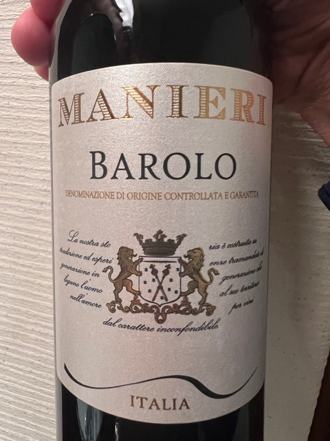 Manieri Barolo 2014