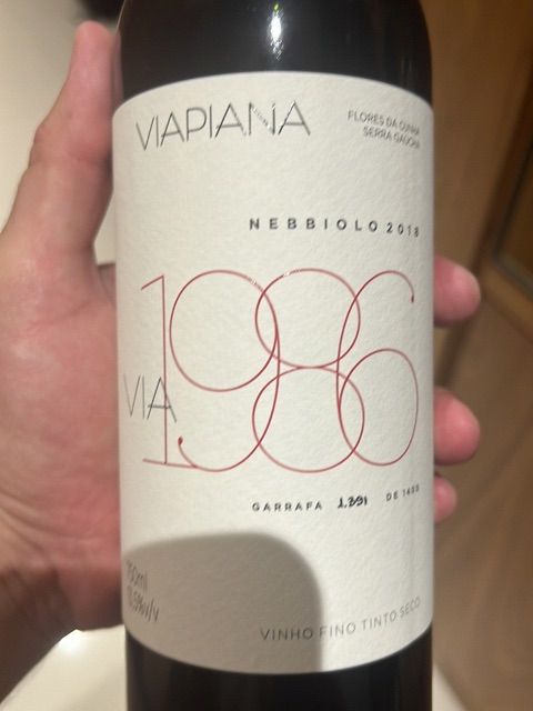 Viapiana Via 1986 Nebbiolo