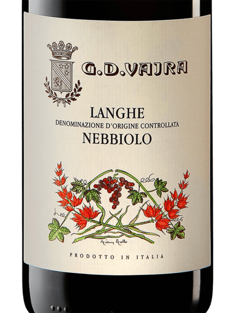 G.D. Vajra Langhe Nebbiolo 2019