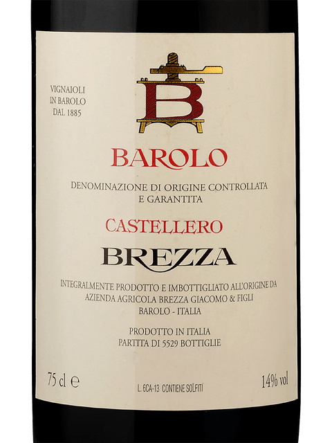 Brezza Barolo Castellero 2019