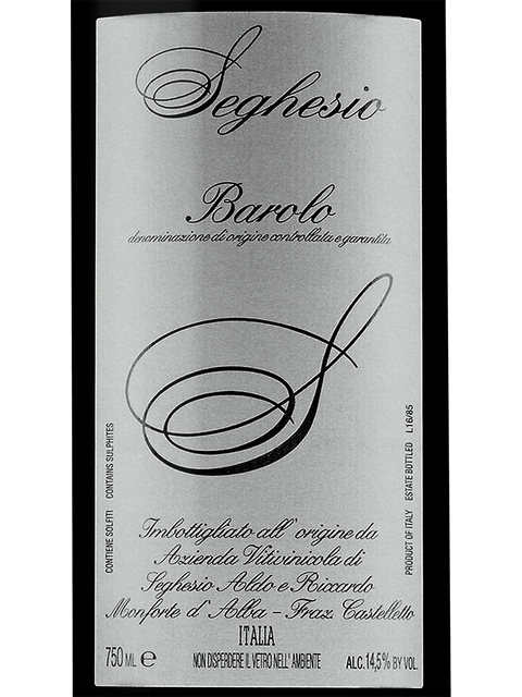 Seghesio Barolo 2016