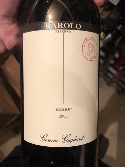 Gianni Gagliardo La Serra Barolo Riserva