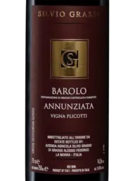 Silvio Grasso Annunziata Vigna Plicotti Barolo 2018