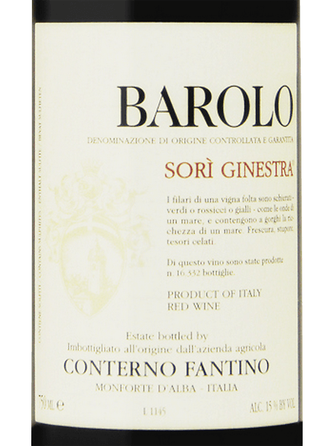 Conterno Fantino Barolo Sorì Ginestra