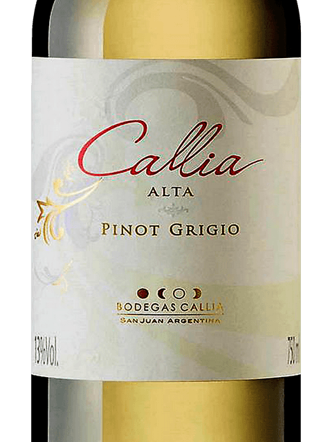 Callia Alta Pinot Grigio 2021