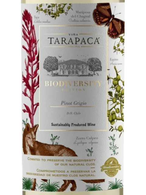 Tarapacá Biodiversity Edition Pinot Grigio