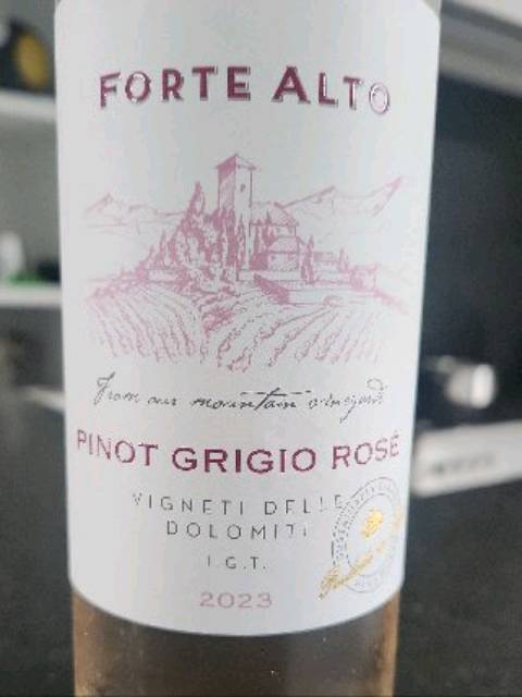 Mezzacorona Forte Alto Pinot Grigio Rosé