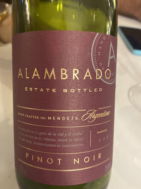 Alambrado Pinot Noir 2023