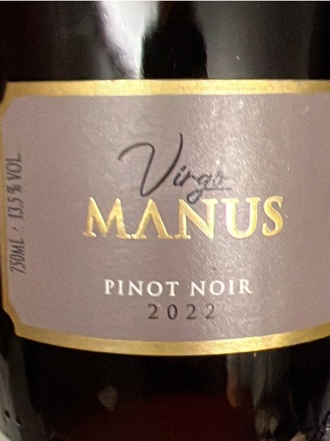 Manus Virgo Pinot Noir 2022