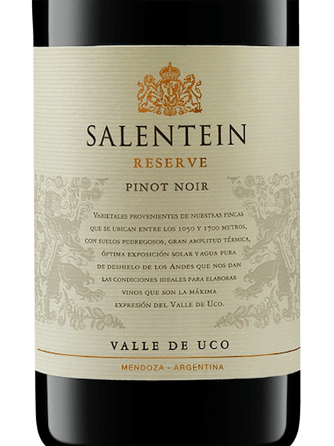 Salentein Reserve Pinot Noir (Barrel Selection) 2016