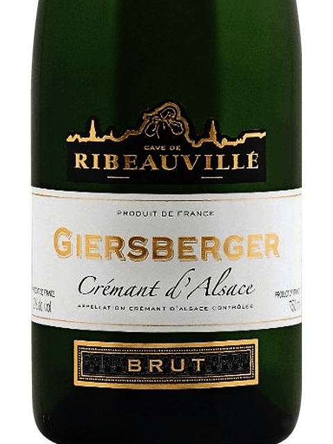 Cave de Ribeauville Giersberger Crémant d'Alsace Brut