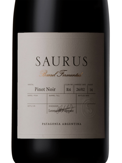 Familia Schroeder Saurus Barrel Fermented Pinot Noir 2021