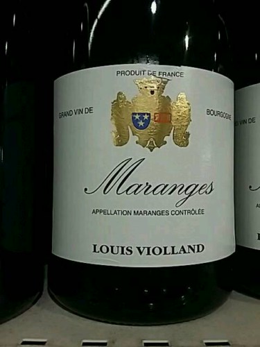 Louis Violland Maranges 2020