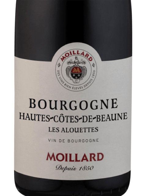 Moillard Bourgogne Hautes Côtes de Beaune Les Alouettes