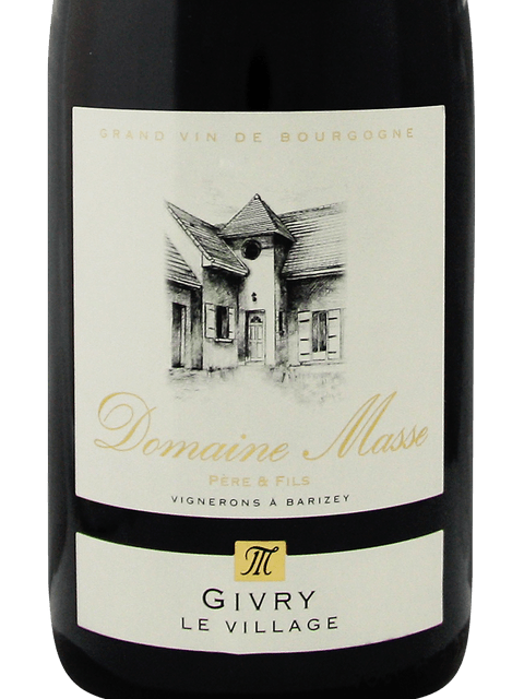 Domaine Masse Le Village Givry 2015