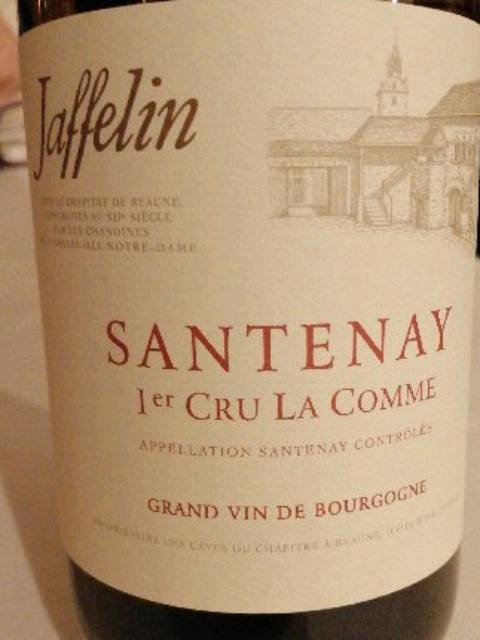 Jaffelin Santenay 1er Cru 'La Comme'