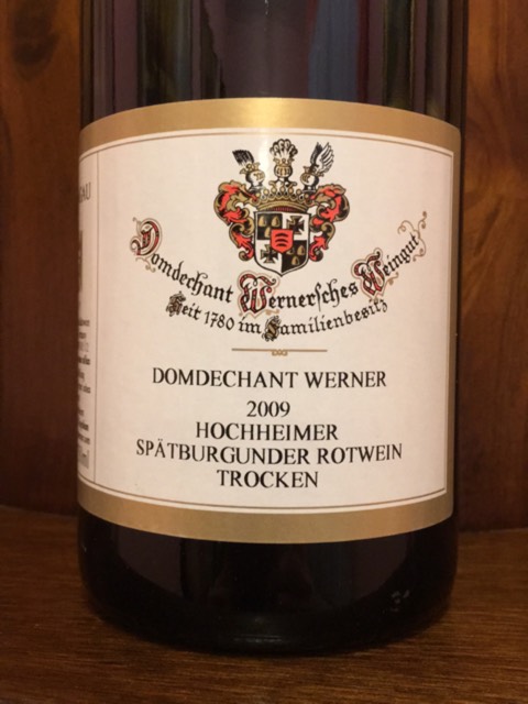 Domdechant Werner Hochheimer Spätburgunder Trocken