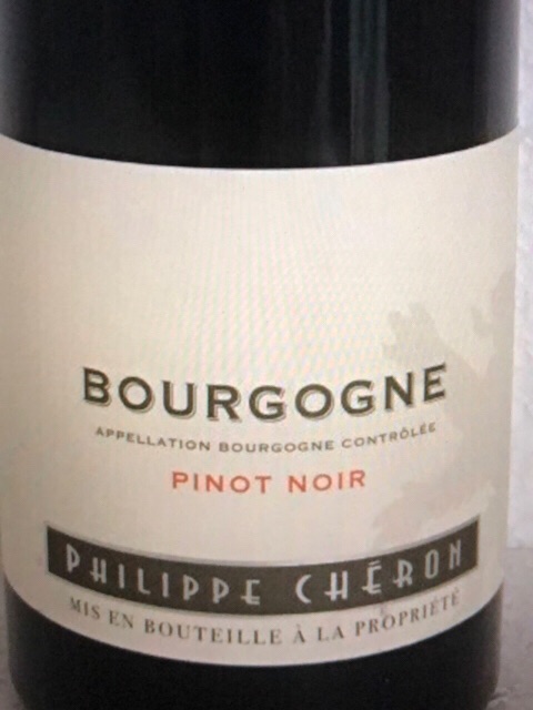 Philippe Chéron Pinot Noir Bourgogne