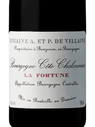 Domaine A. et P. de Villaine La Fortune Bourgogne Côte Chalonnaise 2019